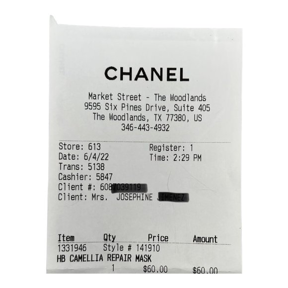 Chanel Gift Bag Set Authentic Pouch Tissue Paper and Gift Bag - Picture 5 of 9